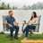 Outdoor PVC-coated polyester Swivel Dining Armchair-1322698160
