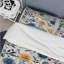 Ensemble de housse de couette motif floral méditerranéen-279740769