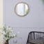 Miroir mural 20 "x 20" avec cadre et finition en bois, miroir mural pour salon, salle à manger, miroir-459495570