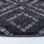 Tapis géométrique noir / ivoire Gillenwater-2067043011