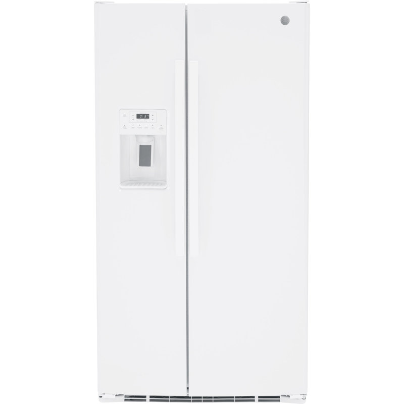 36" Side By Side 25.3 cu. ft. Refrigerator, White