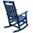 HDPE All-Weather Outdoor Rocking Chair, Porch Deck Rocker-1378649117