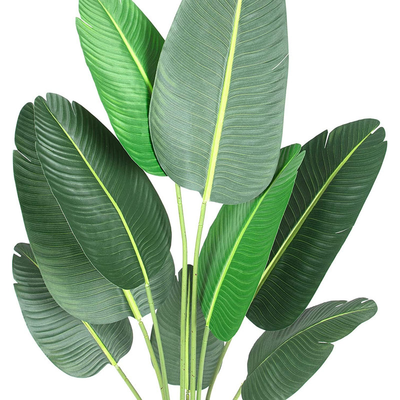 Oiseau de paradis, plante artificielle, H 72 po x l 6 po x P 6 po