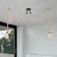 2 - Light Black Kitchen Island Pendant