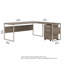  Ensemble de bureau d'ordinateur en forme de L en hickory moderne réversible Jovonne-2026468086