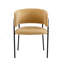 Chaise de salle à manger rembourrée Boucle