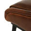 Upholstered Stool with Metal Frame