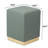 Eftim PU Leather Upholstered Ottoman
