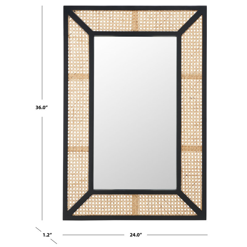 Miroir Raguelt Tulia, Noir