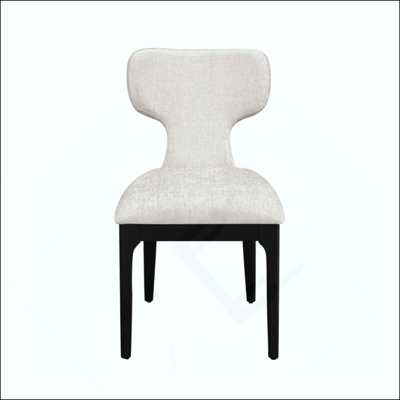 Chenille Upholstered Side Chair (Set of 2)