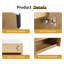 Meuble-lavabo mural simple 30 po avec comptoir en céramique-1329881433