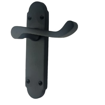  1 Set Victorian Scroll Design Door Handle