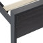 Lit plateforme en bois massif Millbrook avec tête de lit rectangulaire et rangement sous le lit-1255757580-1255757571