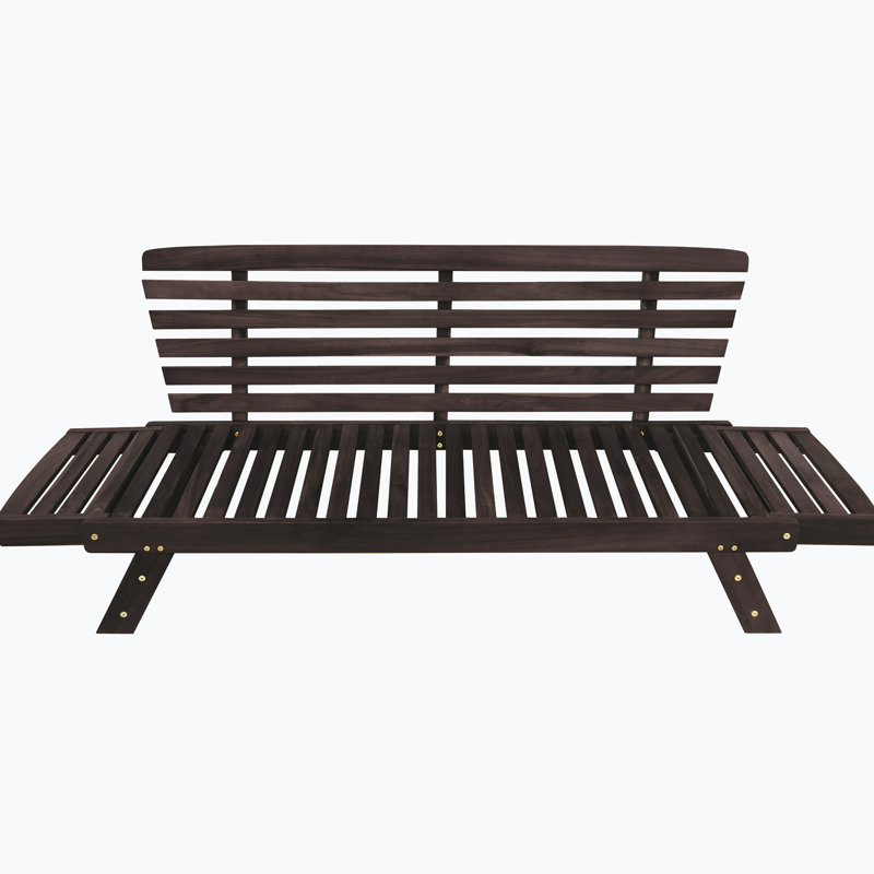 Lit de jour simple en bois massif