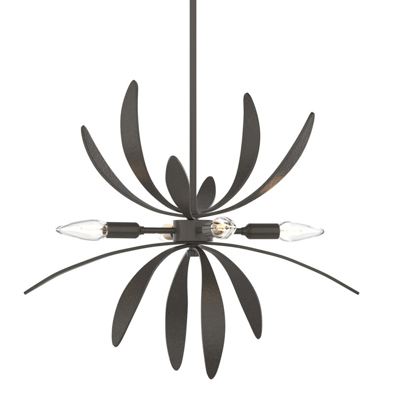 Dahlia 4 - Light Sputnik Chandelier, Dark Smoke