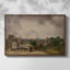 La maison de sir Richard Steele, Hampstead, v. 1832 - John Constable, toile tendue avec châssis encadrée-246418979-246418980