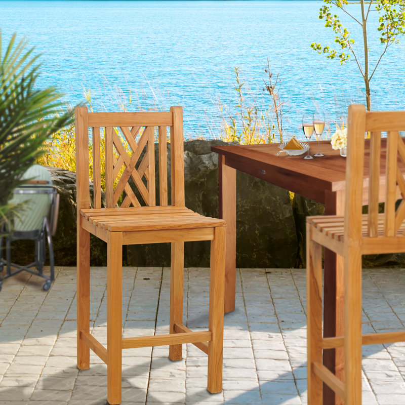 Teak Outdoor Stool