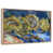 Floating Frame Natural Wood