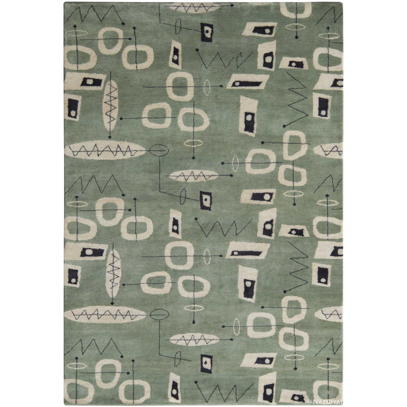 One-of-a-Kind Rectangle 4'2" X 4'3" Area Rug