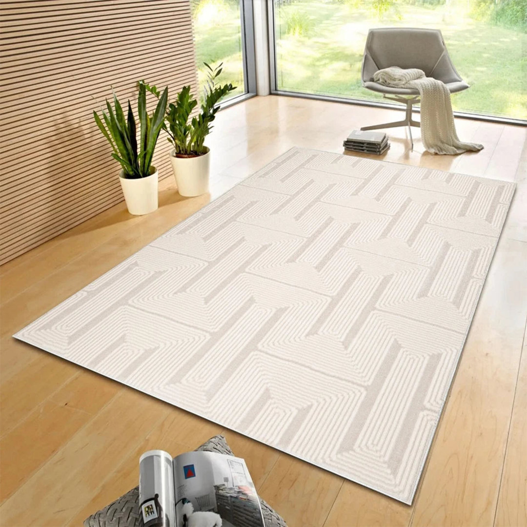 Geometric Indoor / Outdoor Area Rug