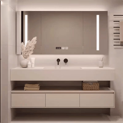 Simple design bathroom cabinet