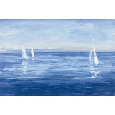 Open Sail - Wrapped Canvas Painting