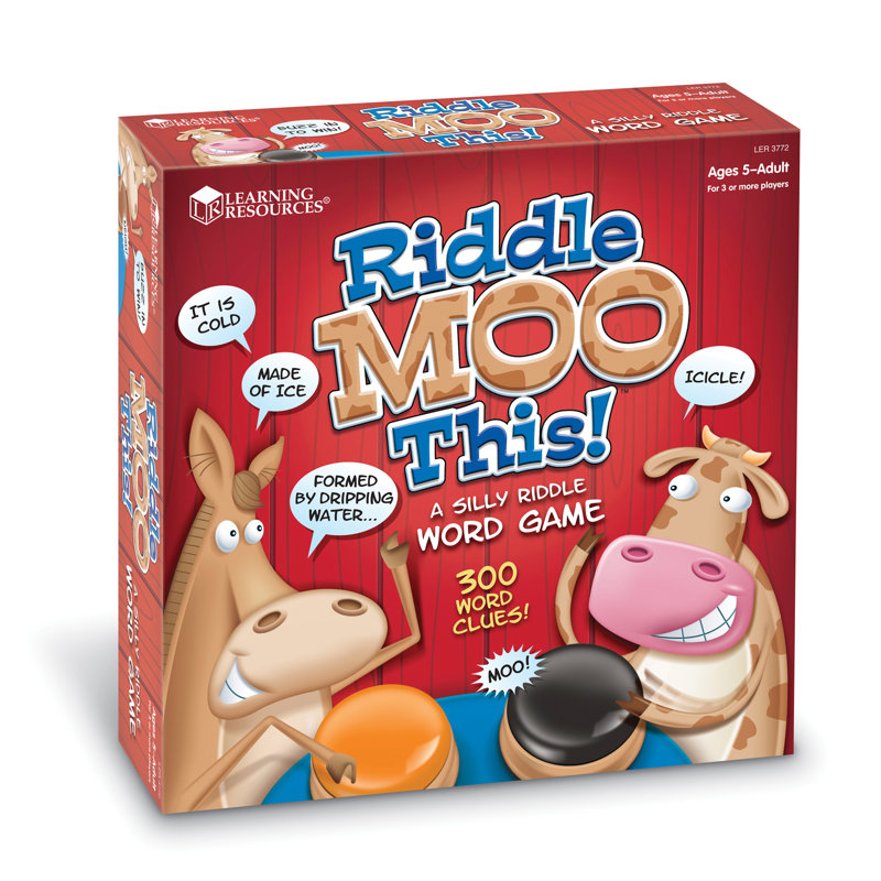 Riddle Moo This Silly Word Game