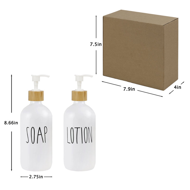 Tannenbaum Soap Dispenser, White