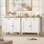Ailynn Wood Accent Cabinets With 2 Drawers & 2 Doors-2144290364