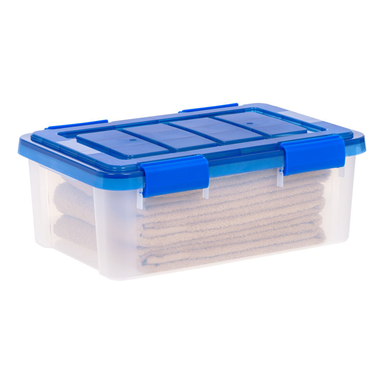 Rebrilliant 66 qt Plastic Storage Bin Set