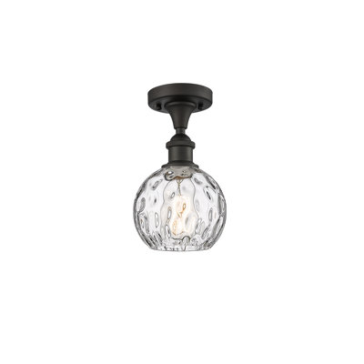 Cindi Glass Semi Flush Mount
