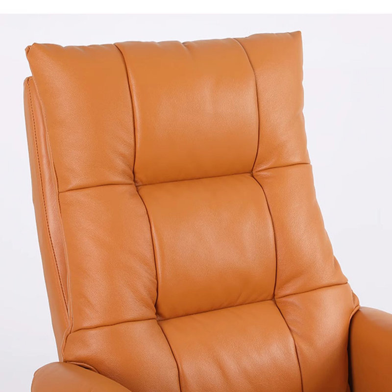 Executive Chair with Headrest, Orange