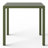 Jackqueline 31.5" Outdoor Square Dining Table With Metal Frame-111463082