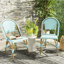 Chaise d'appoint de patio en osier / rotin Casidy-449453926