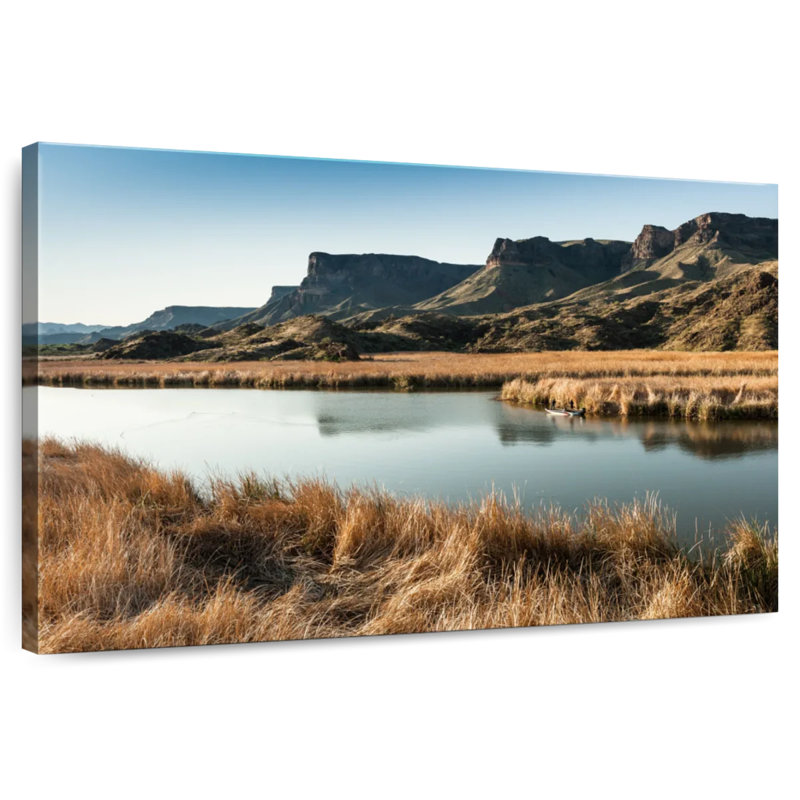 Alvord, lac Havasu, pêche, H 16 po x l 24 po