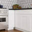 Armoire de coin pour coin-repas blanc Casain l 33 po x H 34,5 po x P 24 po (poignées non incluses)