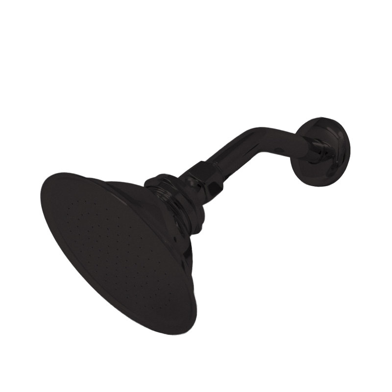 Shower Head with 1.75 GPM, Unlacquered Oil Rubbed Bronze