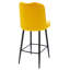 Henline Upholstered Counter Stool with Metal Frame-1011109530