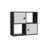 Anthracite/White