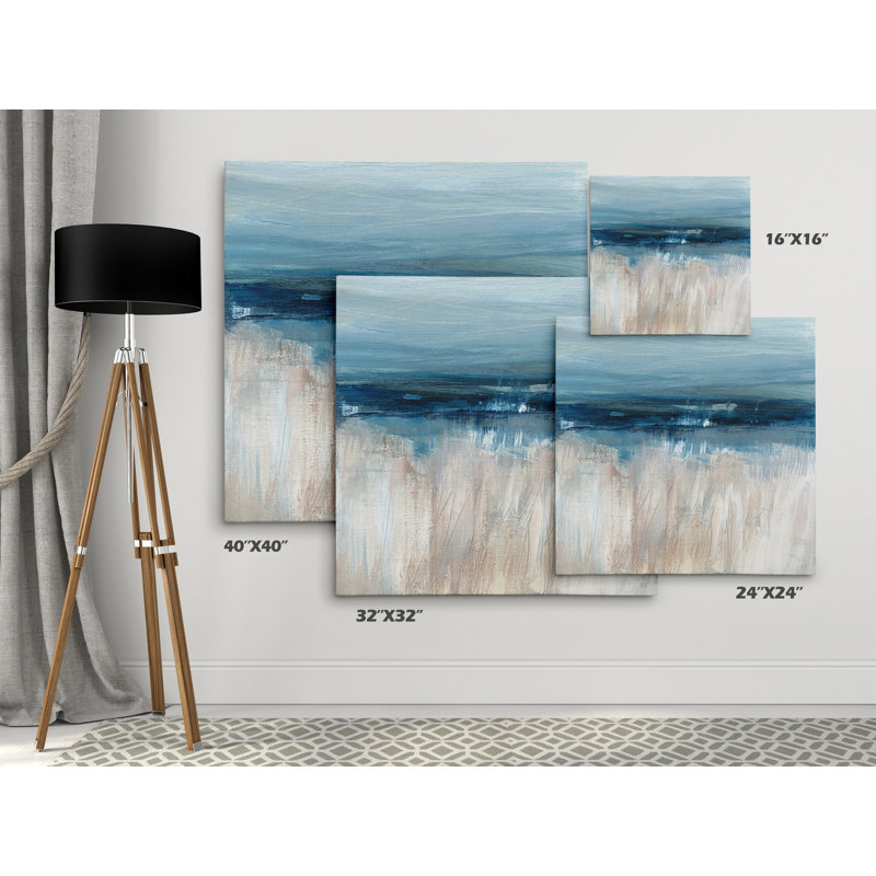 On the Severn II - reproduction d'art, H 16 po x l 16 po x P 1,5 po, Toile tendue