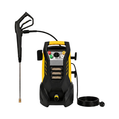 Spector Pressure Washers 2200W with Foam Bottle Patio for Car Cleaning Yellow
