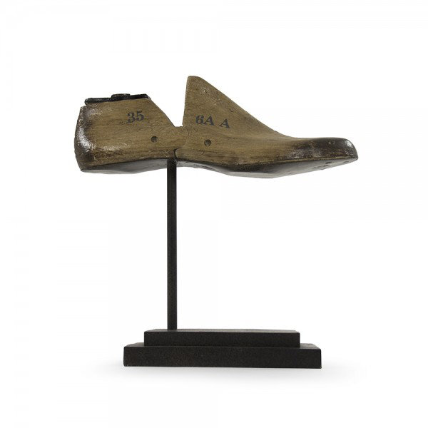 Shoe on Stand Sculpture