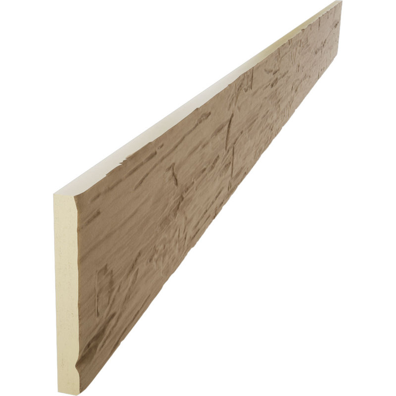 Planche de poutre en faux bois endurée à la main, Désert de Sonora, H 6 po x l 72 po x P 1 po