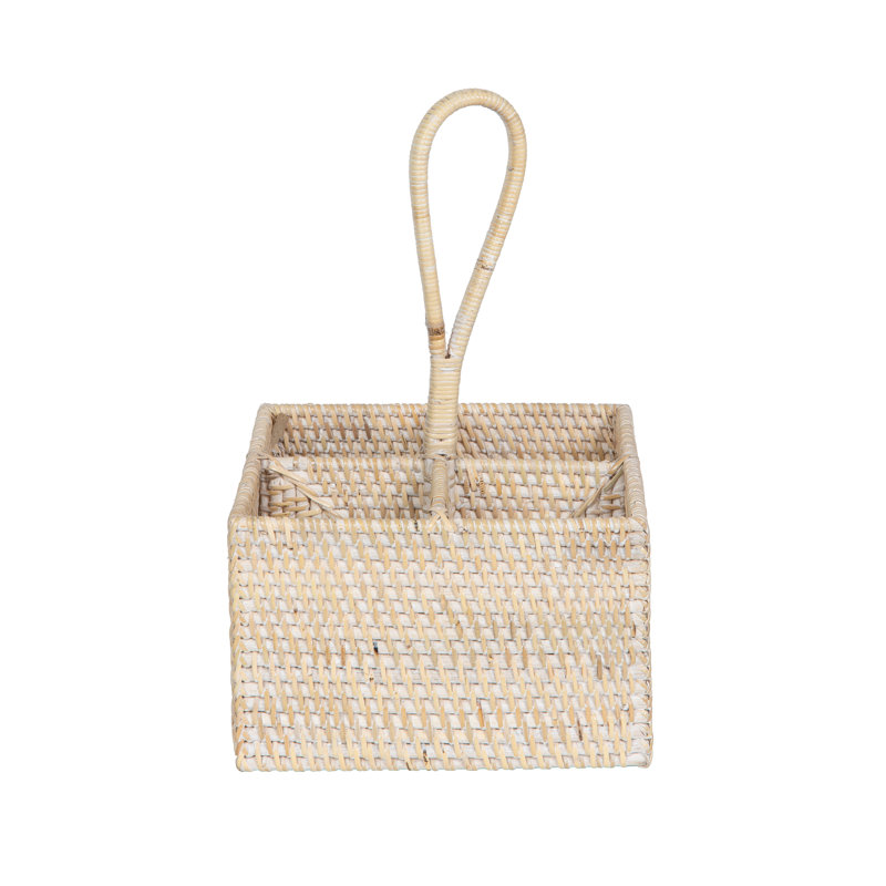 Panier en rotin et argenterie, Lait de chaux