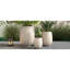 Ensemble de jardinières Mgo durable et peu encombrant, design moderne pour l'intérieur et l'extérieur