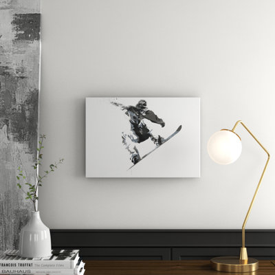 Snow Boarder Snowboarding - Wall Art