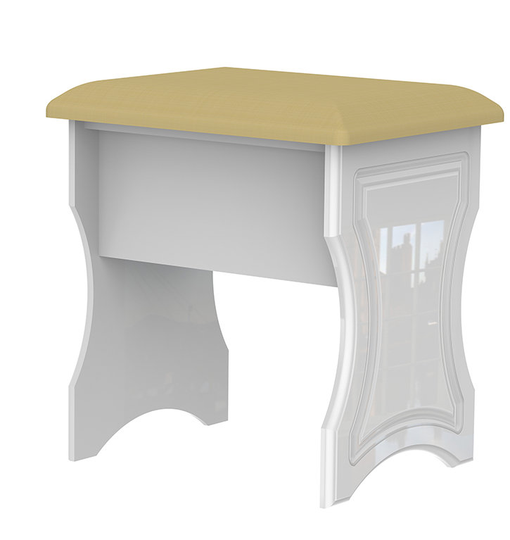 Fully Assembled Jacey Dressing Table Stool