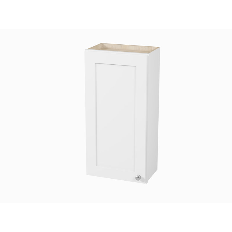  Disar 15" Bathroom Wall Cabinet Left, White