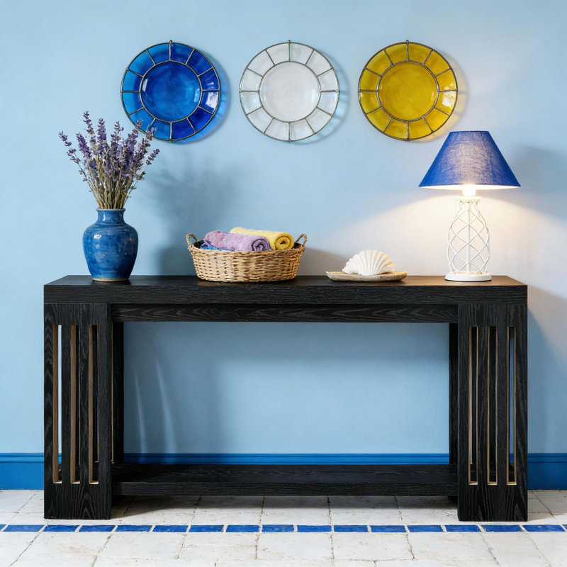 Console Farmhouse avec beaucoup de rangement