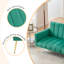2 Seater Velvet Sofa-1161346848